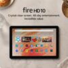 Amazon Fire 10 HD Tablet vibrant Full HD screen, octa-core processor, 3 GB RAM, 64GB, Black