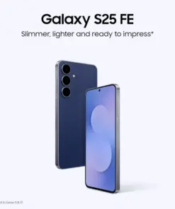 Alternative view of Samsung Galaxy S25 FE 8GB 256GB 5G AI Flagship Smartphone Display