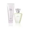avon bottle of 125ml rare pearls body lotion and 50ml edp