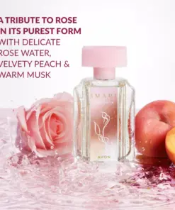 avon imari naturelle perfume bottle with freshn fruits