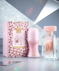 avon imari naturelle set of perfume, rollon and gift box