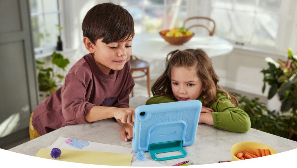 Amazon Fire 7 Kids tablet ages 3-7, 7" Parental Control, 10-hr battery, 16 GB Shopwice Amazon Fire 7 Kids tablet ages 3-7, 7" Parental Control, 10-hr battery, 16 GB