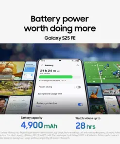 Samsung Galaxy S25 FE 8GB 256GB 5G AI Flagship Smartphone Display Shopwice Samsung Galaxy S25 FE 8GB 256GB 5G AI Flagship Smartphone Display