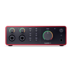Focusrite Scarlett 4i4 Sound Card 4th Generation USB-C Audio Interface for Mac and PC