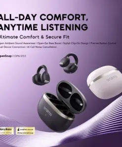 Alternative view of oraimo OpenSnap Clip-On Open-Ear True Wireless Earbuds