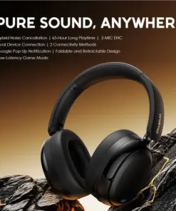 Alternative view of oraimo BoomPop N Wireless Hybrid Noise Cancelling Over-Ear Headphones