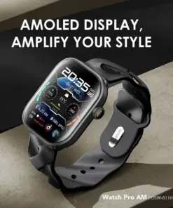 oraimo Watch Pro AM 1.85″ AMOLED IP68 Smart Watch