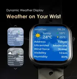 Alternative view of oraimo Watch Pro AM 1.85″ AMOLED IP68 Smart Watch