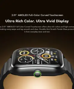 oraimo Watch Nova 2 2.01" AMOLED IP68 Curved Touchscreen Smart Watch