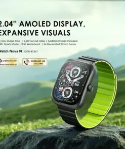 Alternative view of oraimo Watch Nova N 2.04''AMOLED 2.5D Smart Watch
