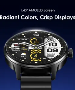 oraimo Watch 5R Pro 1.43" AMOLED 2.5D Floating Interface IP68 Smart Watch