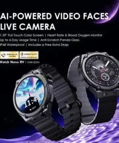 Alternative view of oraimo Watch Nova RV 1.39" HD Video Watch Faces IP68 Smart Watch