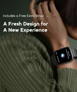 Alternative view of oraimo Watch 6 2.04" TFT IP68 Smart Watch