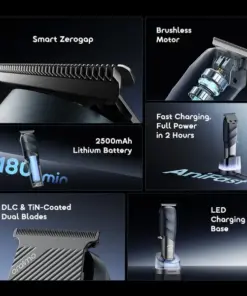 Alternative view of oraimo MasterTrim Pro Zerogap Brushless Hair Trimmer