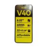 VILLAON V40 6.52'' Big Display - 32GB + 2GB RAM - 8MP / 5MP AI Camera - 6.7'' - 4000 mAh - Fingerprint Sensor -