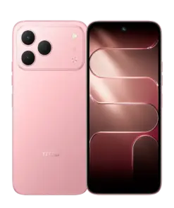 Tecno Spark 50 banner pink color