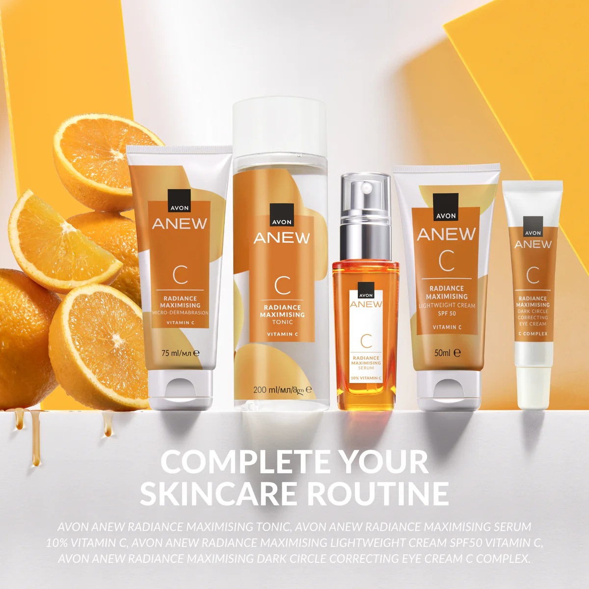 Avon Anew Radiance Maximising Vitamin C Microdermabrasion - 75ml Shopwice Avon Anew Radiance Maximising Vitamin C Microdermabrasion - 75ml - Image 4