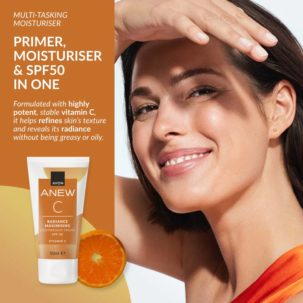 avon anew vitamin c radiancce maiximizing lightweight cream