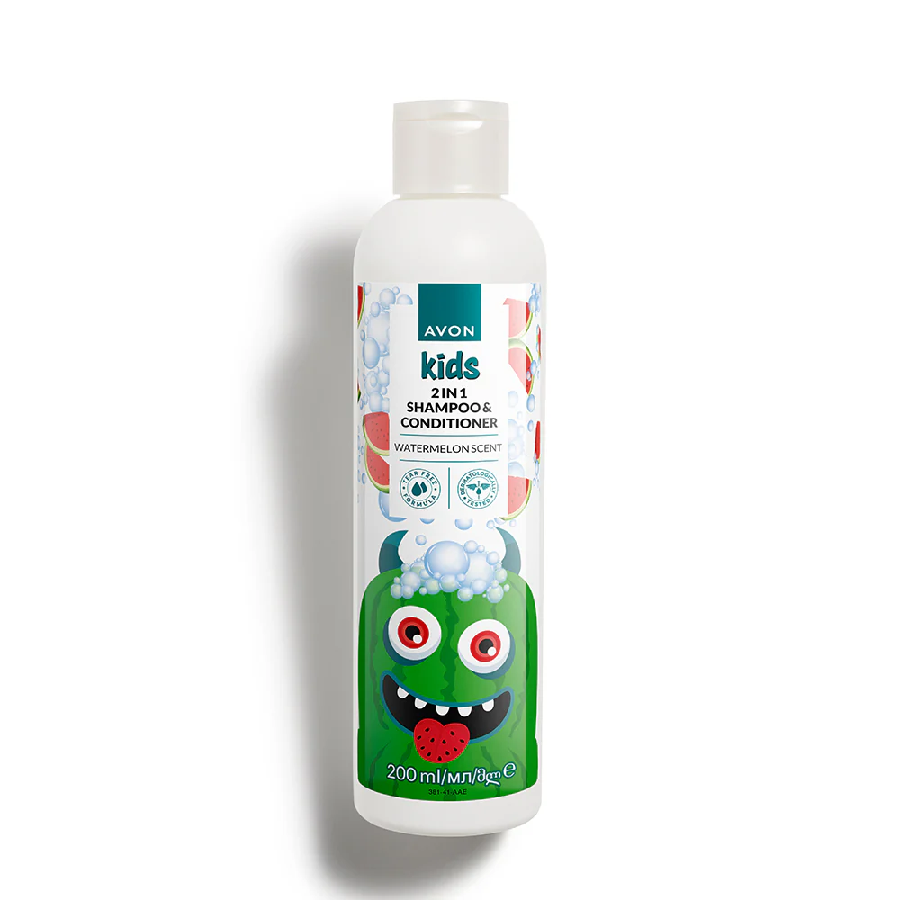 Avon Kids 2-In-1 Shampoo & Conditioner Watermelon - 200ml Shopwice Avon Kids 2-In-1 Shampoo & Conditioner Watermelon - 200ml