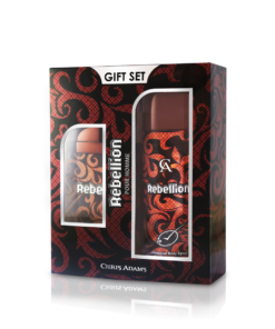 Chris Adams Rebellion Fragrance Gift Set ( 100ml EDP + 200ml Deodorant )