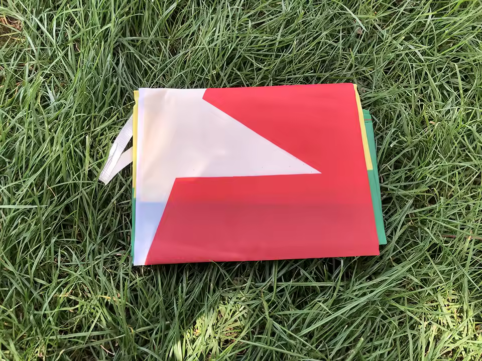 Togo National Flag 90cmx150cm Outdoor Polyester Flag Shopwice folded togo national flag