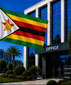 Zimbabwe National Flag 90cm x 150cm - Outdoor Polyester Flag