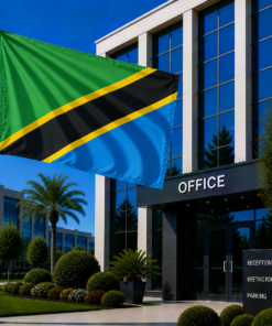 Tanzania National Flag 90cm x 150cm - Outdoor Polyester Flag