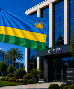Rwanda National Flag 90cm x 150cm - Outdoor Polyester Flag