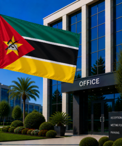 Mozambique National Flag 90cm x 150cm - Outdoor Polyester Flag