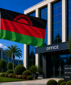 Malawi National Flag 90cm x 150cm - Outdoor Polyester Flag