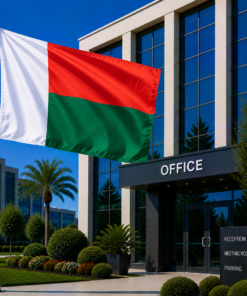 Madagascar National Flag 90cm x 150cm - Outdoor Polyester Flag