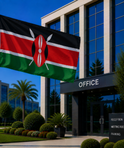 Kenya National Flag 90cm x 150cm - Outdoor Polyester Flag