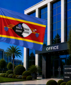 Eswatini  National Flag 90cm x 150cm - Outdoor Polyester Flag