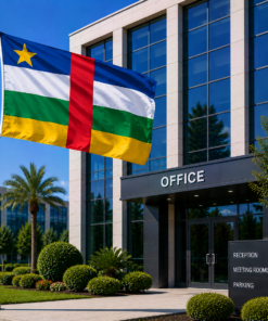Central African Republic  National Flag 90cm x 150cm - Outdoor Polyester Flag
