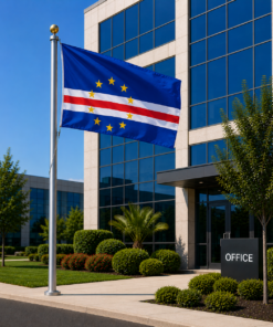 Cape Verde National Flag 90cm x 150cm - Outdoor Polyester Flag