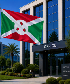 Burundi National Flag 90cm x 150cm - Outdoor Polyester Flag