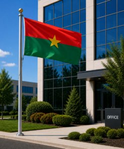 Burkina Faso National Flag 90cm x 150cm - Outdoor Polyester Flag