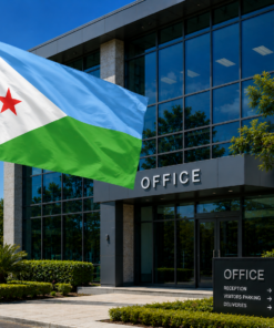 Djibouti National Flag 90cm x 150cm - Outdoor Polyester Flag