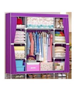 13014C 3-in-1 Portable Wardrobe - Purple