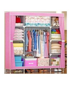 13014C 3-in-1 Portable Wardrobe - Pink