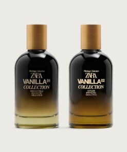 Zara Vanilla Collection 01 + 02 Cologne for Men Fragrance Set EDP Eau De Parfum 2x 100 ML