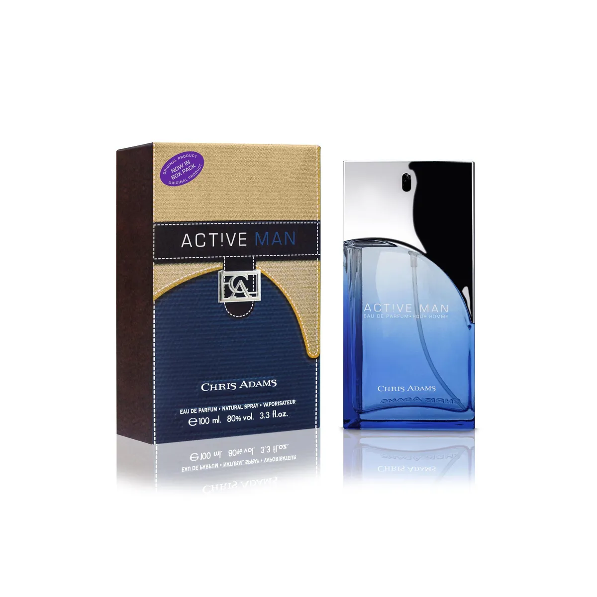 Chris Adams Active Man Perfume 100ml Eau de Parfum