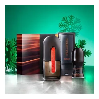 Avon Full Speed Gift Set With 75ML Perfume, 50ML Deodorant Roll On, and 250ML Body Wash