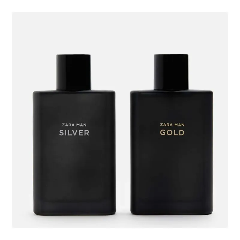 Zara Silver & Gold Collection Perfume Set 200ml – Silver Man + Gold EDT (2 x 100ml)