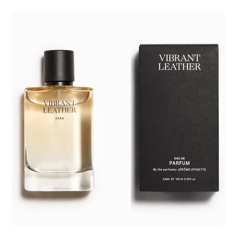Zara Vibrant Leather Eau de Parfum for Men, EDP – 100ml