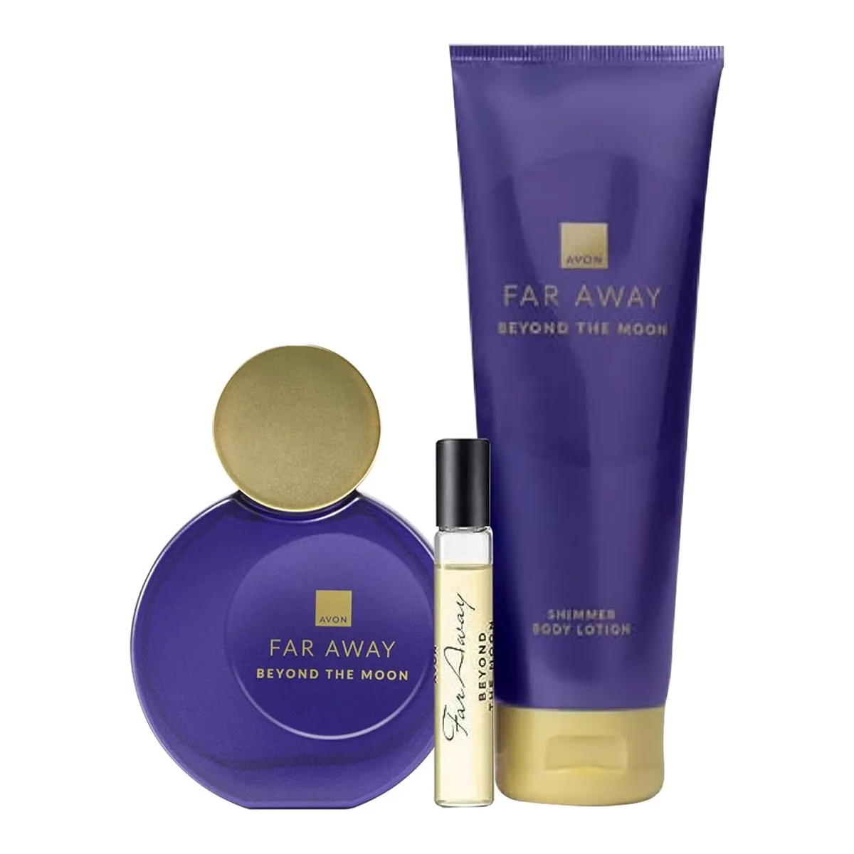 Avon Far Away Beyond The Moon Gift Set EDP 50ML, 10ML Pocket Spray and 125ML Body Lotion