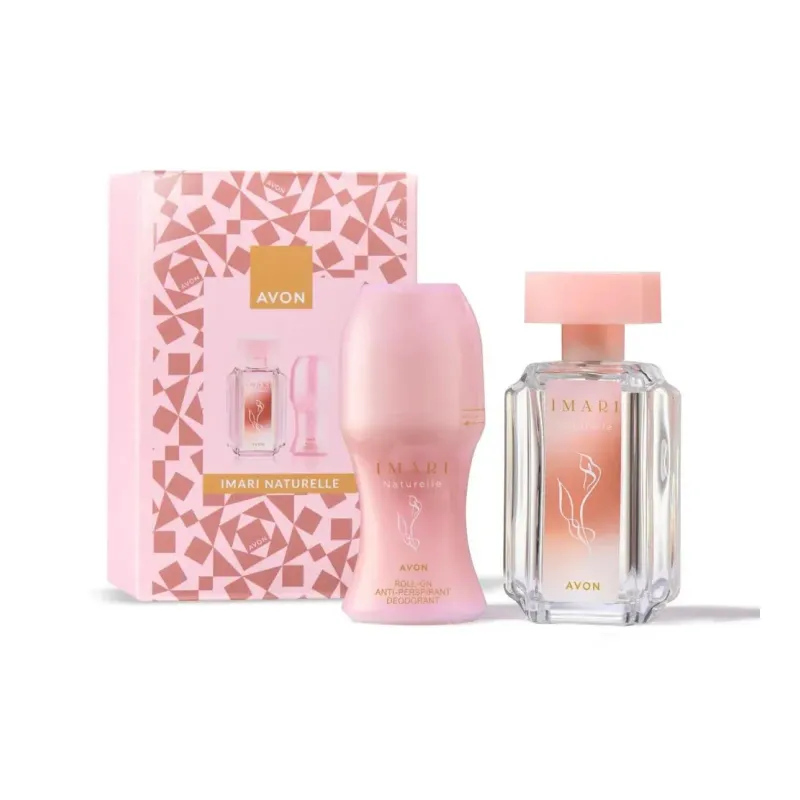 Avon Imari Naturelle 50ML EDT with 50ml Roll-on Deodorant