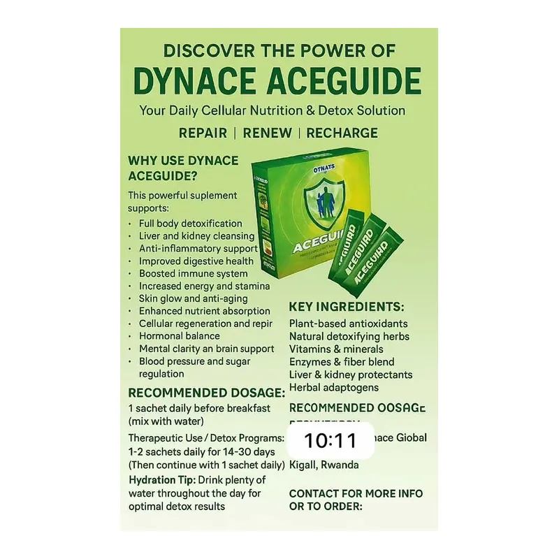 Dynace Global Ace Guard 15 SACHETS/1 BOX