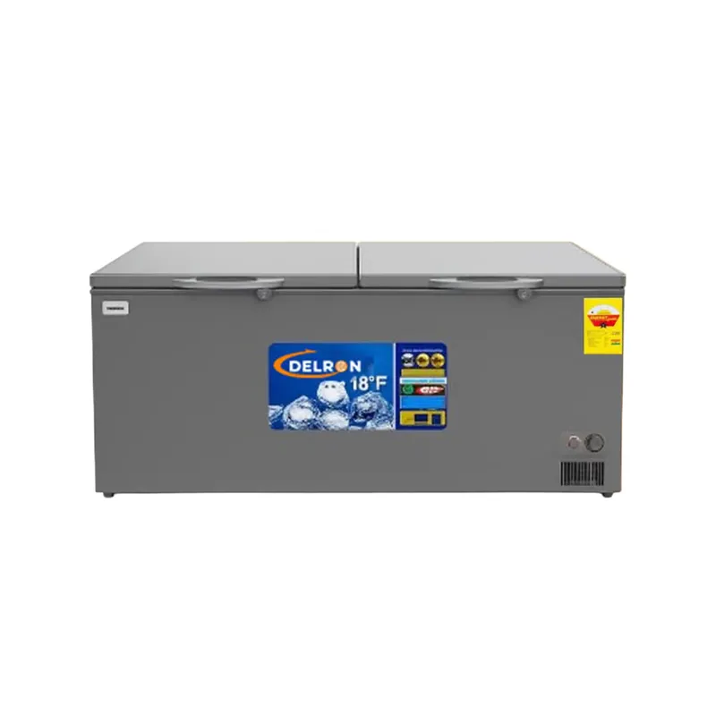 Delron 608 Litres Double Door Chest Freezer No.1 Star Energy Efficient