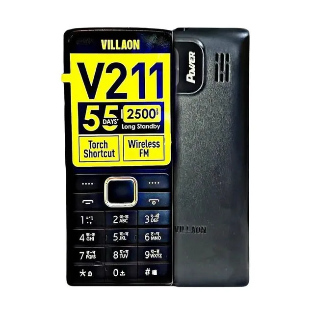VILLAON V211 Keypad Phone With Wireless Radio